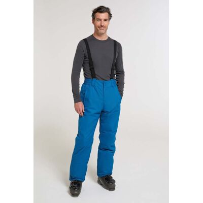 Mountain Warehouse Dusk II Mens Ski Pants - Blue - Blue - Size: M Mountain Warehouse Dusk II Mens Ski Pants - Blue - Blue - Size: M