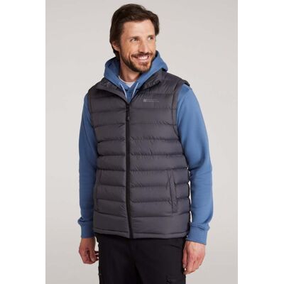 Mountain Warehouse Seasons Mens Padded Gilet - Grey Mountain Warehouse Seasons Mens Padded Gilet - Grey