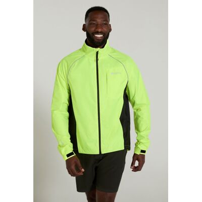 Mountain Warehouse Adrenaline Mens Iso-Viz Waterproof Jacket - Yellow Mountain Warehouse Adrenaline Mens Iso-Viz Waterproof Jacket - Yellow