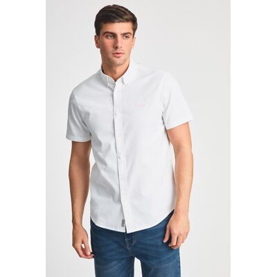 Tokyo Laundry Mens Cotton Short Sleeved Button-Up Oxford Shirt - - Size: XXL Tokyo Laundry Mens Cotton Short Sleeved Button-Up Oxford Shirt - - Size: XXL