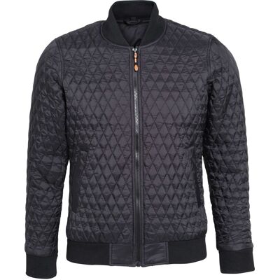 Flight Mens Quilted Zip Up Jacket - - Size: S Flight Mens Quilted Zip Up Jacket - - Size: S