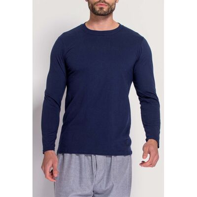 British Boxers Mens 100% Organic Cotton Long Sleeve T-shirt - - Size: S British Boxers Mens 100% Organic Cotton Long Sleeve T-shirt - - Size: S