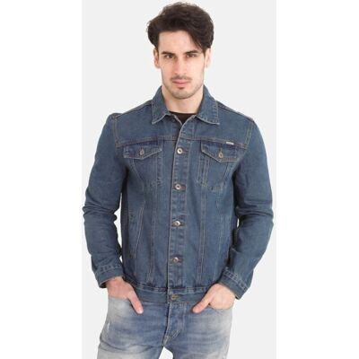Duke Mens Kingsize Western Trucker Style Denim Jacket - - Size: 5XL Duke Mens Kingsize Western Trucker Style Denim Jacket - - Size: 5XL
