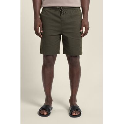 Larsson & Co Mens Combat Pocket Stretch Chino Short - - Size: W34 Larsson & Co Mens Combat Pocket Stretch Chino Short - - Size: W34