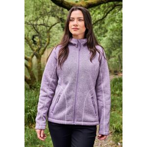 Mountain Warehouse Nevis Womens Fur Lined Hoodie - Purple - Purple - Size: 12 Mountain Warehouse Nevis Womens Fur Lined Hoodie - Purple - Purple - Size: 12
