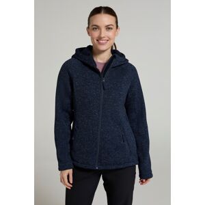 Mountain Warehouse Nevis Womens Fur Lined Hoodie - Navy - Navy - Size: 22 Mountain Warehouse Nevis Womens Fur Lined Hoodie - Navy - Navy - Size: 22