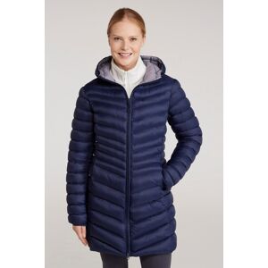 Mountain Warehouse Florence Womens Long Padded Jacket - Navy - Navy - Size: 10 Mountain Warehouse Florence Womens Long Padded Jacket - Navy - Navy - Size: 10