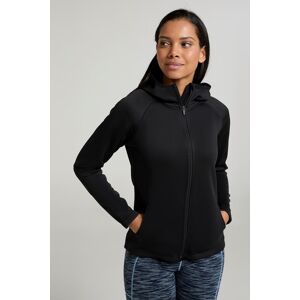 Mountain Warehouse IsoCool Dynamic Chakra Womens Hoodie - Black - Black - Size: 10 Mountain Warehouse IsoCool Dynamic Chakra Womens Hoodie - Black - Black - Size: 10