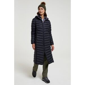 Mountain Warehouse Florence Womens Extra Long Padded Jacket - Black - Black - Size: 18 Mountain Warehouse Florence Womens Extra Long Padded Jacket - Black - Black - Size: 18