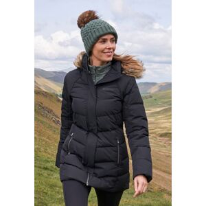 Mountain Warehouse Isla II Womens Long Down Jacket - Black - Black - Size: 22 Mountain Warehouse Isla II Womens Long Down Jacket - Black - Black - Size: 22