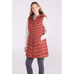 Mountain Warehouse Florence Womens Long Padded Gilet - Orange - Orange - Size: 18 Mountain Warehouse Florence Womens Long Padded Gilet - Orange - Orange - Size: 18