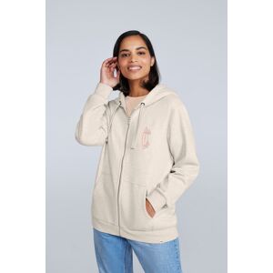 Animal Maya Womens Full-Zip Hoodie - Beige - Beige - Size: 6 Animal Maya Womens Full-Zip Hoodie - Beige - Beige - Size: 6