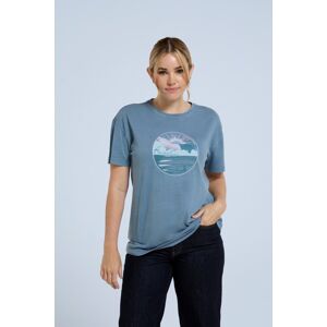 Animal Leena Womens T-Shirt - Blue - Blue - Size: 6 Animal Leena Womens T-Shirt - Blue - Blue - Size: 6