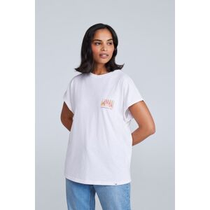 Animal Holly Womens Logo T-Shirt - Off White - Off White - Size: 6 Animal Holly Womens Logo T-Shirt - Off White - Off White - Size: 6