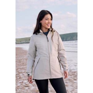 Animal Pace Womens Waterproof Packable Jacket - Beige - Beige - Size: 14 Animal Pace Womens Waterproof Packable Jacket - Beige - Beige - Size: 14