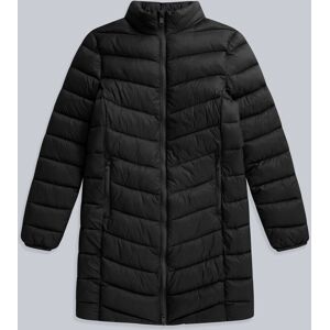 Animal Frankie Womens Longline Padded Jacket - Black - Black - Size: 8 Animal Frankie Womens Longline Padded Jacket - Black - Black - Size: 8
