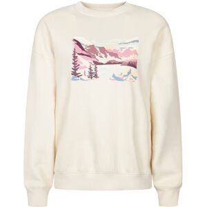 Mountain Warehouse Printed Womens Relaxed Fit Sweatshirt - Beige - Beige - Size: 14 Mountain Warehouse Printed Womens Relaxed Fit Sweatshirt - Beige - Beige - Size: 14