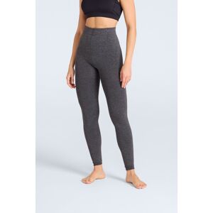 Animal Fleece Lined Ribbed Womens Leggings - Grey - Grey - Size: M Animal Fleece Lined Ribbed Womens Leggings - Grey - Grey - Size: M