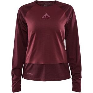 Craft ADV Trail Womens Long Sleeve Wool Wind Tee - - Size: M Craft ADV Trail Womens Long Sleeve Wool Wind Tee - - Size: M