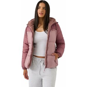 Reebok Reversible Puffer Sherpa Womens Jacket - - Size: L Reebok Reversible Puffer Sherpa Womens Jacket - - Size: L