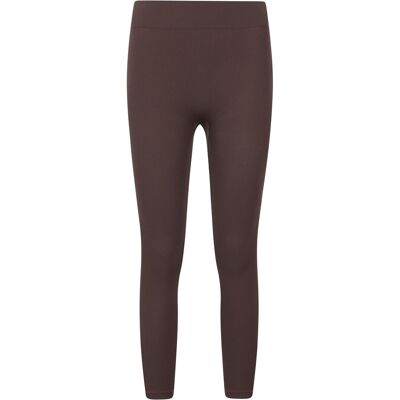 Mountain Warehouse Carmel Seamless Womens Ribbed Thermal Pants - Brown - Brown - Size: M Mountain Warehouse Carmel Seamless Womens Ribbed Thermal Pants - Brown - Brown - Size: M