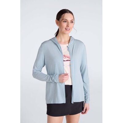 EMS Sunguard Womens Zipped Hoodie - Green - Green - Size: 16 EMS Sunguard Womens Zipped Hoodie - Green - Green - Size: 16