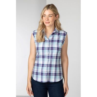 Rydale Sally Womens Sleeveless Country Shirt - - Size: 20 Rydale Sally Womens Sleeveless Country Shirt - - Size: 20