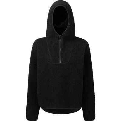 TriDri Sherpa Fleece Womens Quarter Zip Hoodie - - Size: XS TriDri Sherpa Fleece Womens Quarter Zip Hoodie - - Size: XS