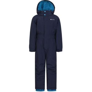 Mountain Warehouse Cloud All In One Waterproof Snowsuit - Navy - Navy - Size: 3-4y Mountain Warehouse Cloud All In One Waterproof Snowsuit - Navy - Navy - Size: 3-4y