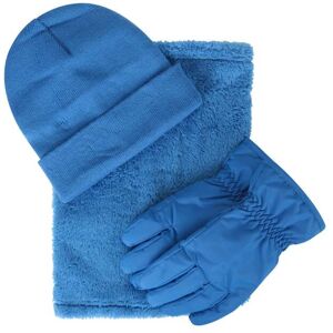 Mountain Warehouse Kids Winter Accessories Set - Blue - Blue - Size: M Mountain Warehouse Kids Winter Accessories Set - Blue - Blue - Size: M