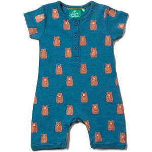 Little Green Radicals Teddy Bear Baby 100% Organic Cotton Romper - - Size: 9-12m Little Green Radicals Teddy Bear Baby 100% Organic Cotton Romper - - Size: 9-12m