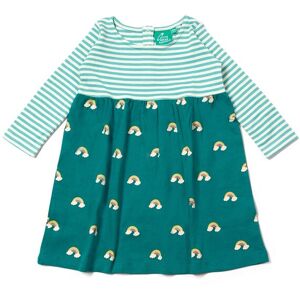 Little Green Radicals Rainbow Baby Kids 100% Organic Cotton Dress - - Size: 6-9m Little Green Radicals Rainbow Baby Kids 100% Organic Cotton Dress - - Size: 6-9m