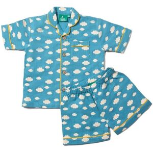 Little Green Radicals Cloud Kids 100% Organic Cotton Button Pyjama Set - Little Green Radicals Cloud Kids 100% Organic Cotton Button Pyjama Set -