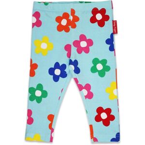 Toby Tiger Kids 95% Cotton Rainbow Bloom Print Leggings - - Size: 5-6y Toby Tiger Kids 95% Cotton Rainbow Bloom Print Leggings - - Size: 5-6y