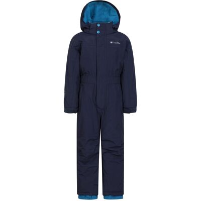 Mountain Warehouse Cloud All In One Waterproof Snowsuit - Navy - Navy - Size: 2-3y Mountain Warehouse Cloud All In One Waterproof Snowsuit - Navy - Navy - Size: 2-3y