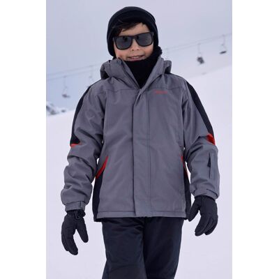 Mountain Warehouse - Raptor Kids Snow Jacket - Dark Grey Mountain Warehouse - Raptor Kids Snow Jacket - Dark Grey