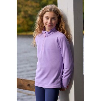 Mountain Warehouse Camber II Kids Half-Zip Fleece - Purple - Purple - Size: 13y Mountain Warehouse Camber II Kids Half-Zip Fleece - Purple - Purple - Size: 13y