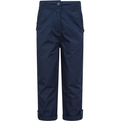 Mountain Warehouse Shore Kids Capri Trousers - Navy - Navy - Size: 11-12y Mountain Warehouse Shore Kids Capri Trousers - Navy - Navy - Size: 11-12y