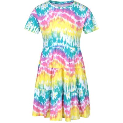 Mountain Warehouse Ava Kids Tiered Dress - Yellow - Yellow - Size: 3-4y Mountain Warehouse Ava Kids Tiered Dress - Yellow - Yellow - Size: 3-4y