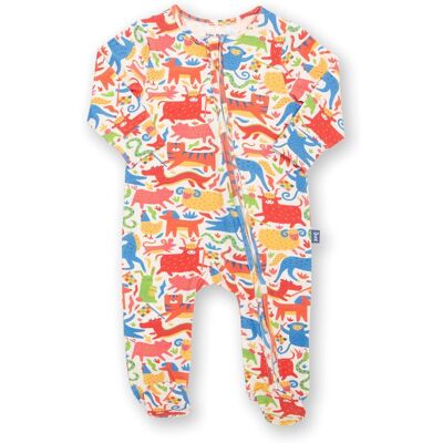 Kite Clothing Baby 95% Organic Cotton Zippy Sleepsuit - Kite Clothing Baby 95% Organic Cotton Zippy Sleepsuit -