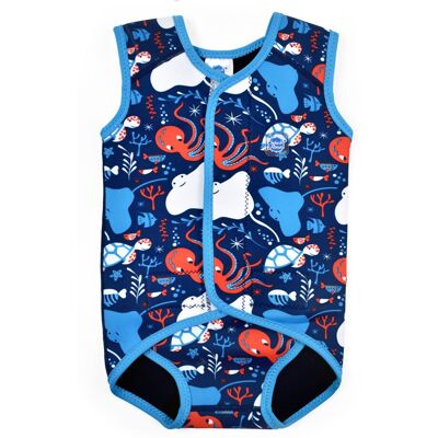 Splash About Baby Wrap neoprenový oblek, Under The Sea, 0-6 měsíců - Baby Swimwear Splash About Baby Wrap neoprenový oblek, Under The Sea, 0-6 měsíců - Baby Swimwear