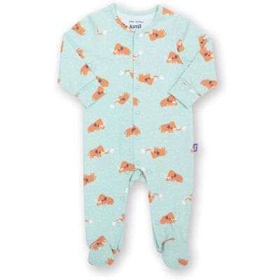 Kite Clothing Baby 95% Organic Cotton Popper Sleepsuit - Kite Clothing Baby 95% Organic Cotton Popper Sleepsuit -