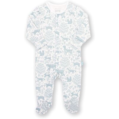 Kite Clothing Baby 95% Organic Cotton Popper Sleepsuit - Kite Clothing Baby 95% Organic Cotton Popper Sleepsuit -