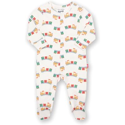 Kite Clothing Baby 95% Organic Cotton Popper Sleepsuit - Kite Clothing Baby 95% Organic Cotton Popper Sleepsuit -