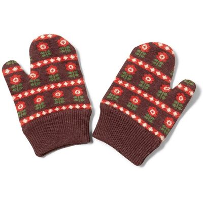 Little Green Radicals Flower Baby Kids 100% Organic Cotton Mittens - - Size: 0-6m Little Green Radicals Flower Baby Kids 100% Organic Cotton Mittens - - Size: 0-6m