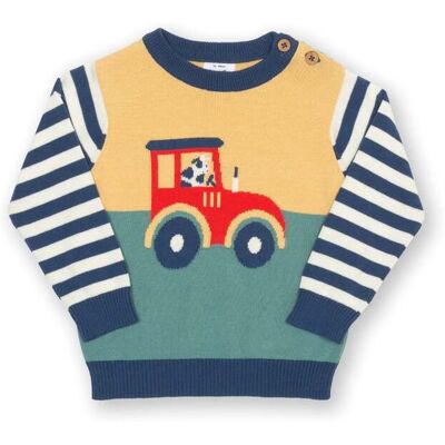 Kite Clothing Baby/Kids 100% Organic Cotton Intarsia Jumper - Kite Clothing Baby/Kids 100% Organic Cotton Intarsia Jumper -