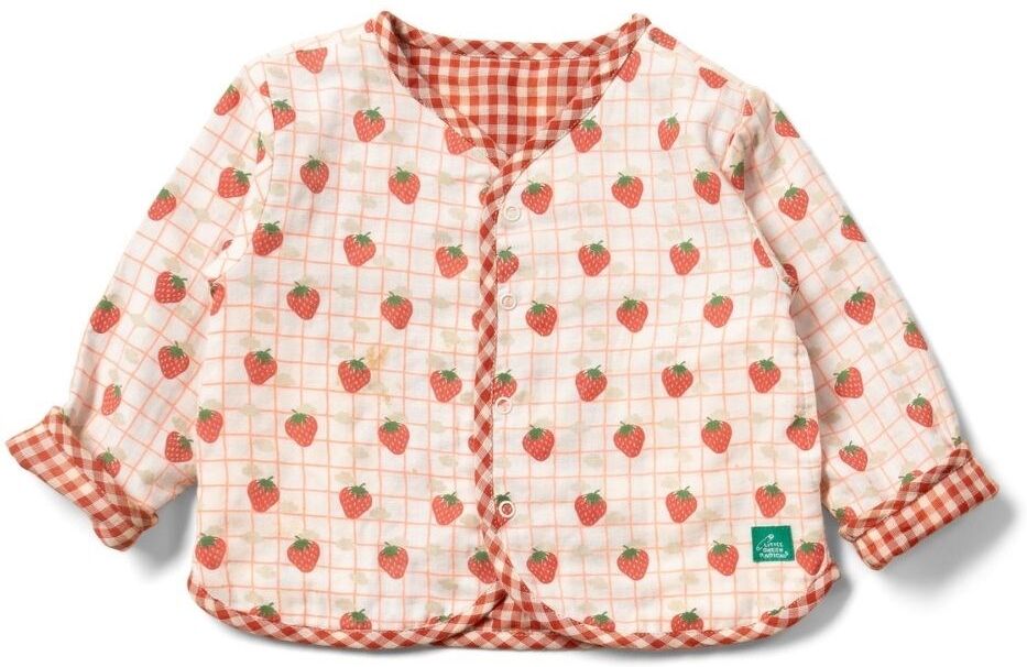 Little Green Radicals Baby Kids 100% Organic Cotton Reversible Jacket - - Size: 2-3y