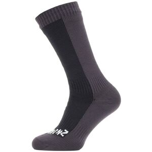 Sealskinz Mens Waterproof Cold Weather Mid Socks - - Size: M Sealskinz Mens Waterproof Cold Weather Mid Socks - - Size: M