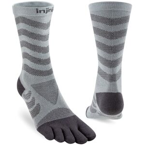 Injinji Mid-Weight Womens Ultra-Run Crew Length Toe Socks - - Size: M-L Injinji Mid-Weight Womens Ultra-Run Crew Length Toe Socks - - Size: M-L