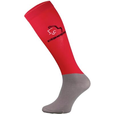 COMODO Microfibre Horse Riding Socks - Red - Women COMODO Microfibre Horse Riding Socks - Red - Women